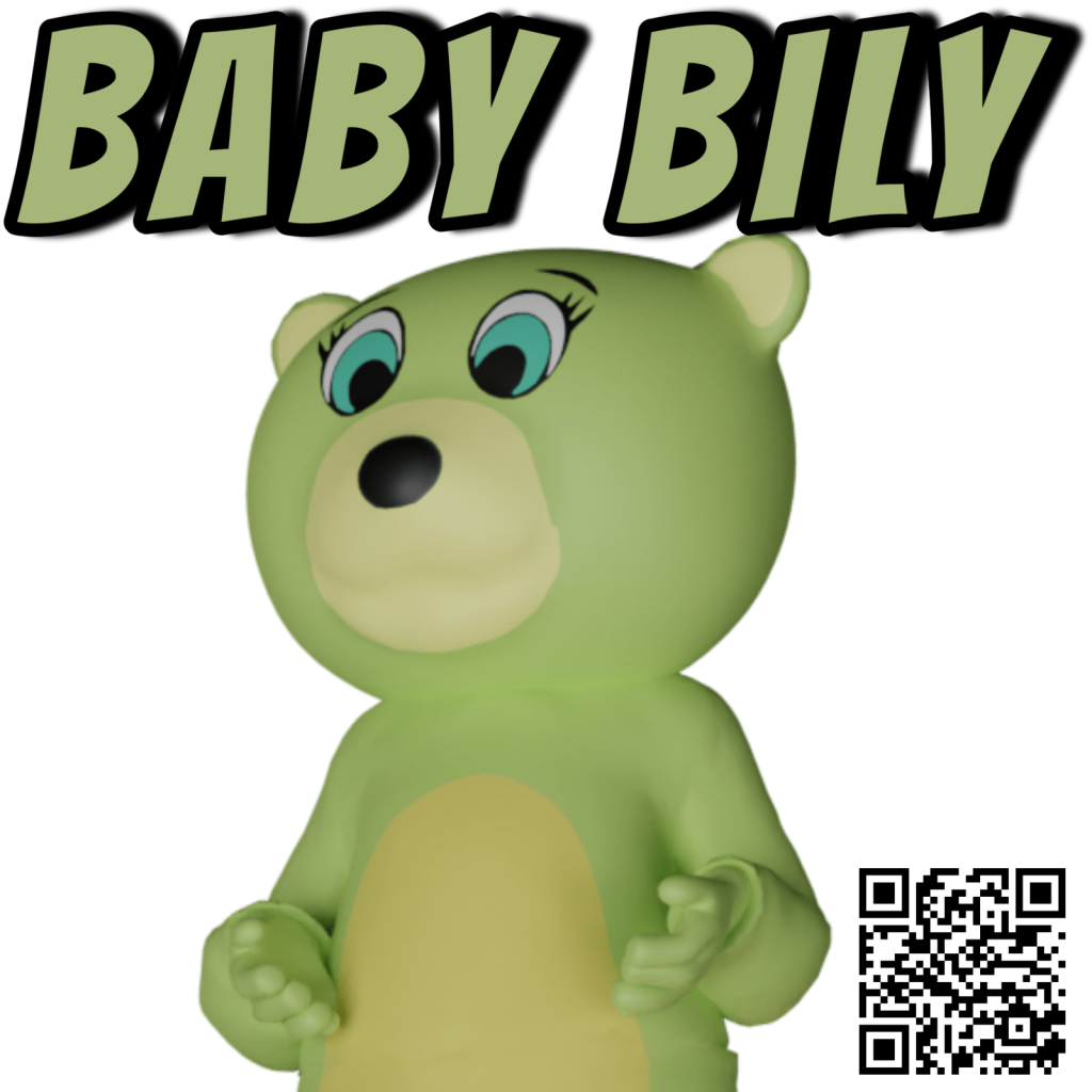 The curious baby of the bunch. Her favorite word is “WHY” Whether it’s science, art, or emotions, Baby Bily wants to know how everything works and why things happen. Her questions spark lessons for everyone.