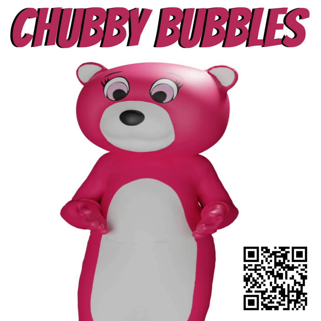 The confident diva with a heart of gold. Chubby Bubblez helps kids feel proud of who they are and how they look. She’s all about self-love, style, and helping others overcome self-esteem struggles—with sparkle and sass.